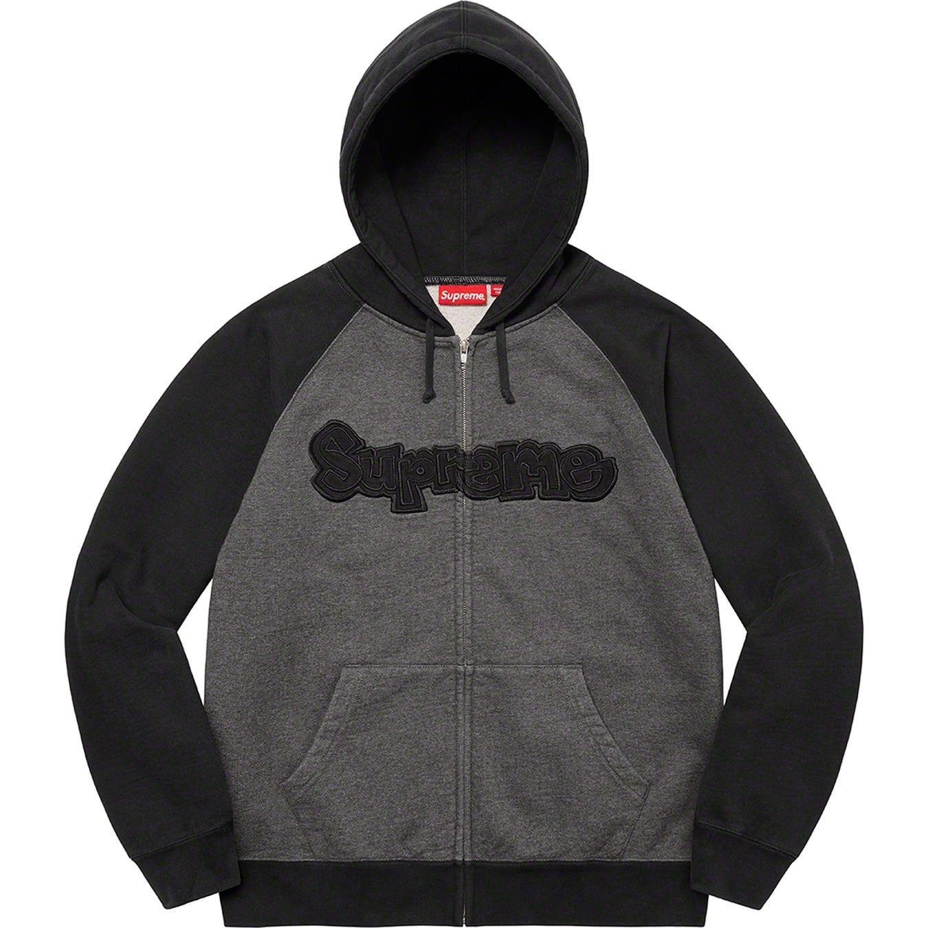 Gonz Appliqué Zip Up Hooded Sweatshirt view 10